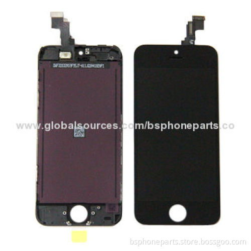 LCD for iPhone 5C, black, original, with good service, 100% tested
